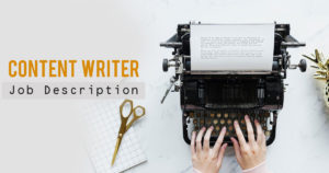 Content writerjob description