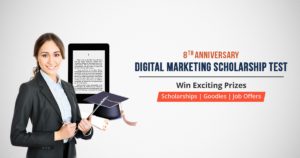 Digital marketing sholarship test blog banner
