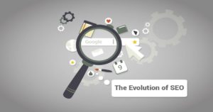 Evolution of seo banner