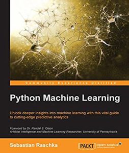 Top 12 Must Read Books For Data Scientists On Python Python device learning cover book