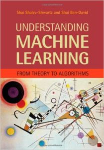 Top 12 Must Read Books For Data Scientists On Python Understanding machine learning from theory to algorithms book cover