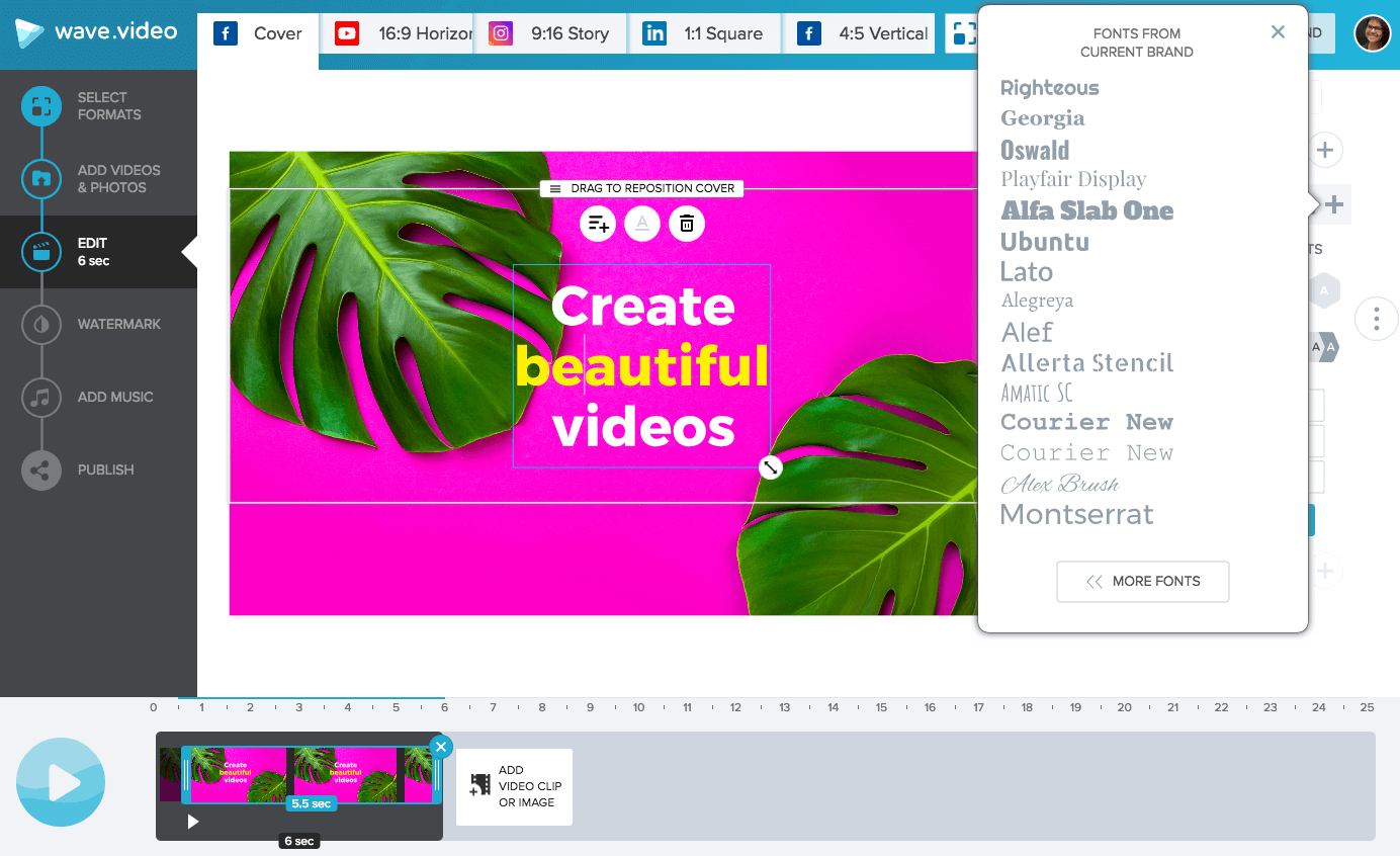 How To Upload A Facebook Cover Video In 5 Steps Facebook cover video