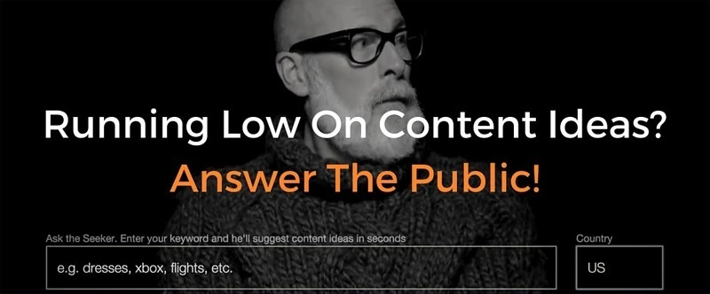 How To Use Answer The Public To Get More Traffic Answer the public - dashboard