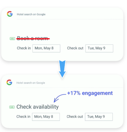 The Perks Of Being A Ux Writer The difference in the picture highlights how a ux writer can improve engagements with his innovative and creative writing skills