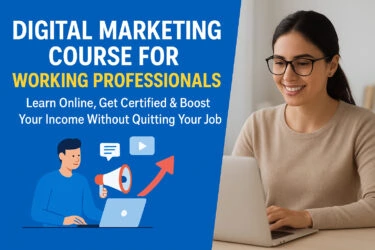 Digital marketing course for working professionals