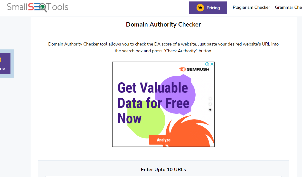 Best Small Seo Tools In 2026: A Complete Guide For Small Businesses Da checker