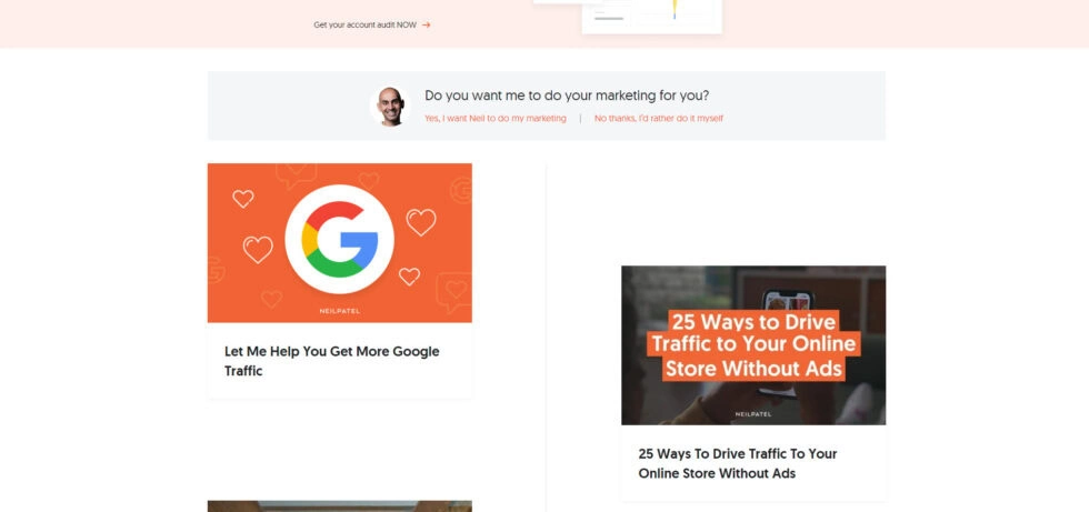 Top 21 Content Marketing Blogs To Follow In 2026 Neil patel blog