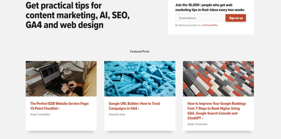 Top 21 Content Marketing Blogs To Follow In 2026 Orbit media blog