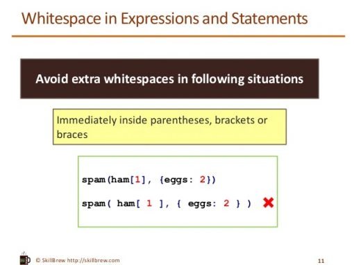 Beginners Guide To Write Beautiful Python Code With Pep 8 Whitespace in expressions and statements