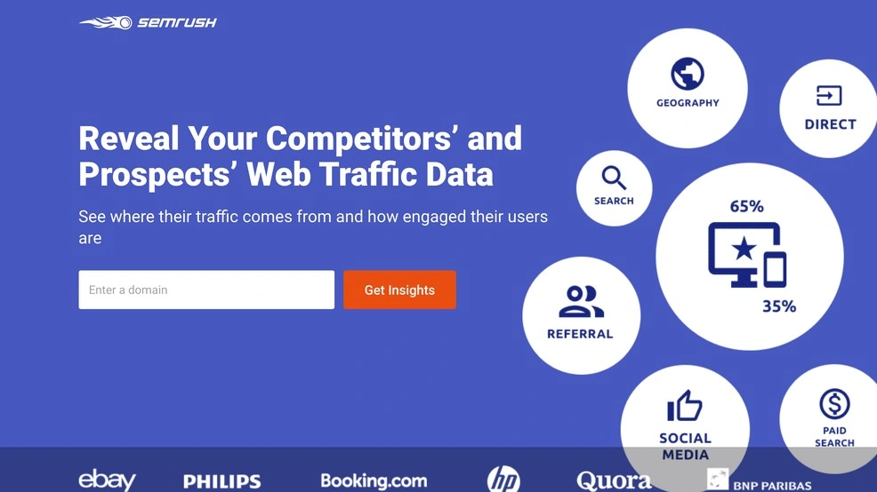 10 Creative Landing Page Designs And Ideas To Boost Marketing Success. Semrush landing page