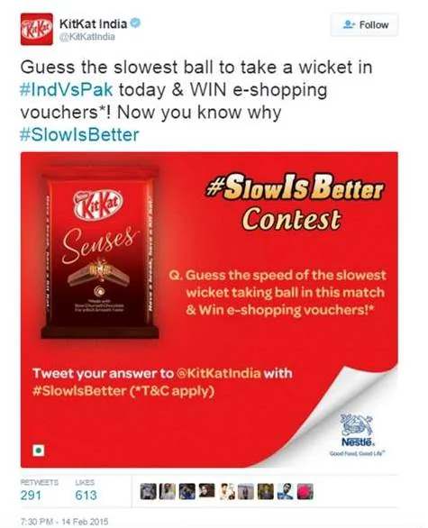 Kitkat Leverages Twitter To Promote Its New Variants Slide3