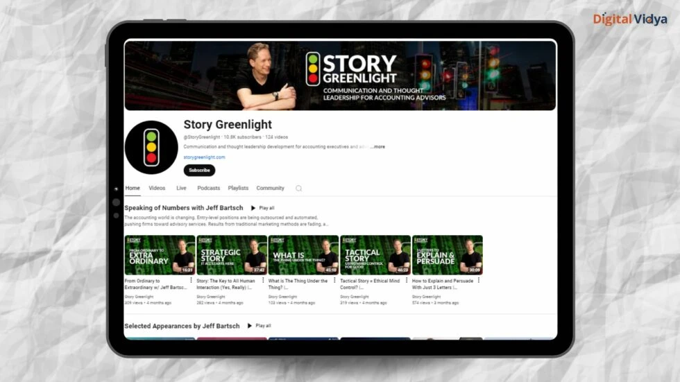 Story Greenlight Story greenlight is storytelling strategies for business and branding channel.