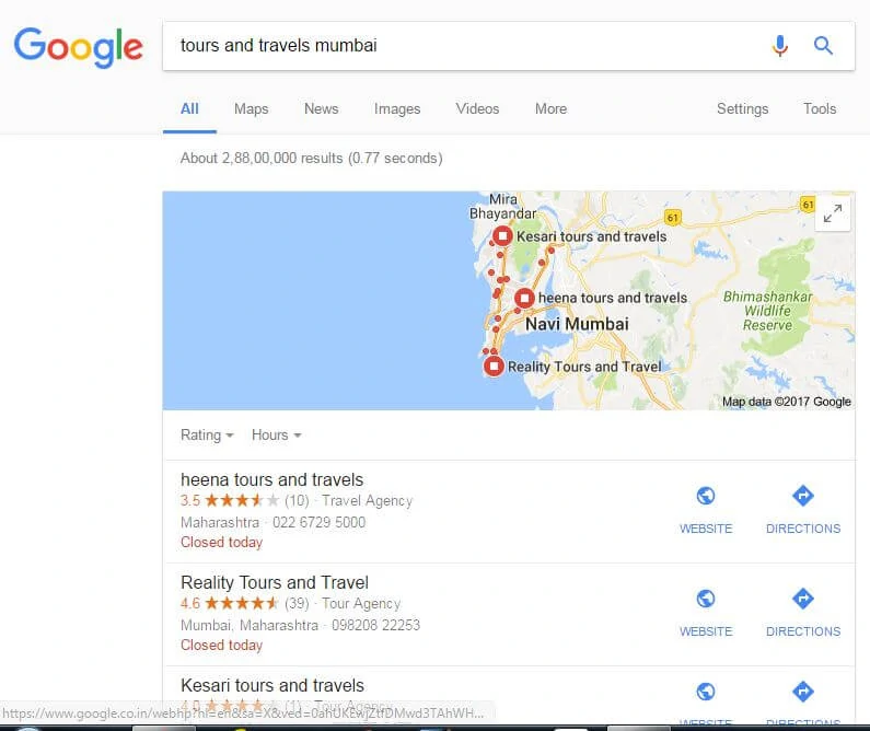 9 Tips To Promote Your Business Online - Digital Vidya Search engine results for the keywords "tours and travels mumbai"